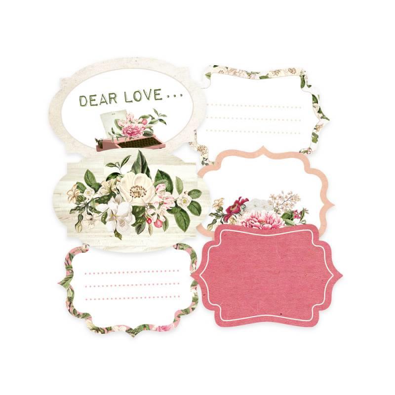 Dear Love - Decorative Tags Set 4