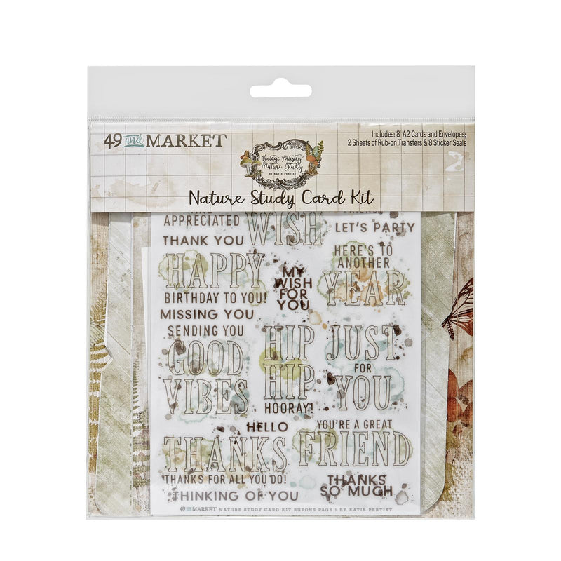 Vintage Artistry Nature Study - Card Kit