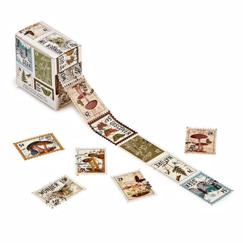 Vintage Artistry Nature Study - Postage Stamp Washi Tape