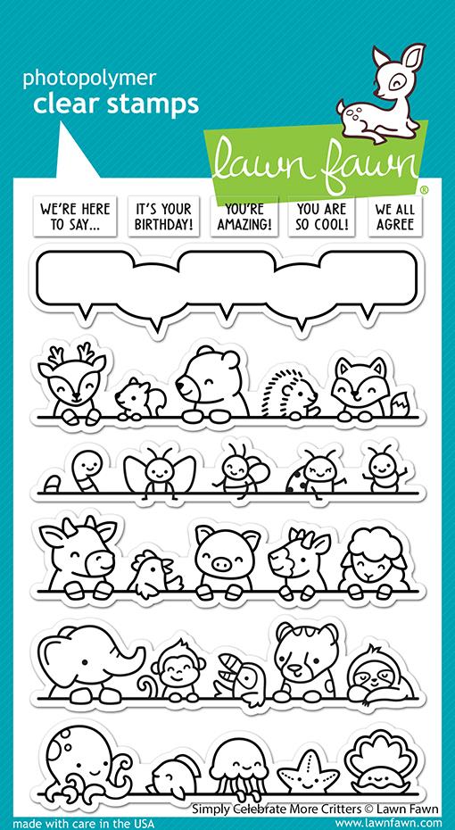Simply Celebrate More Critters Stamp Set