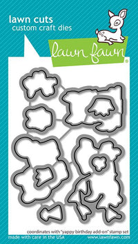 Yappy Birthday Add-On Die Set