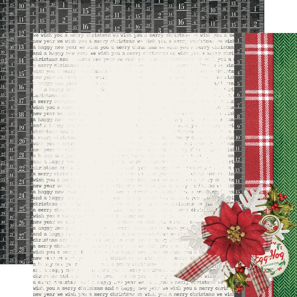 Simple Vintage Dear Santa - Holly + Jolly