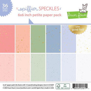 Spiffier Speckles 6x6 Paper Pad