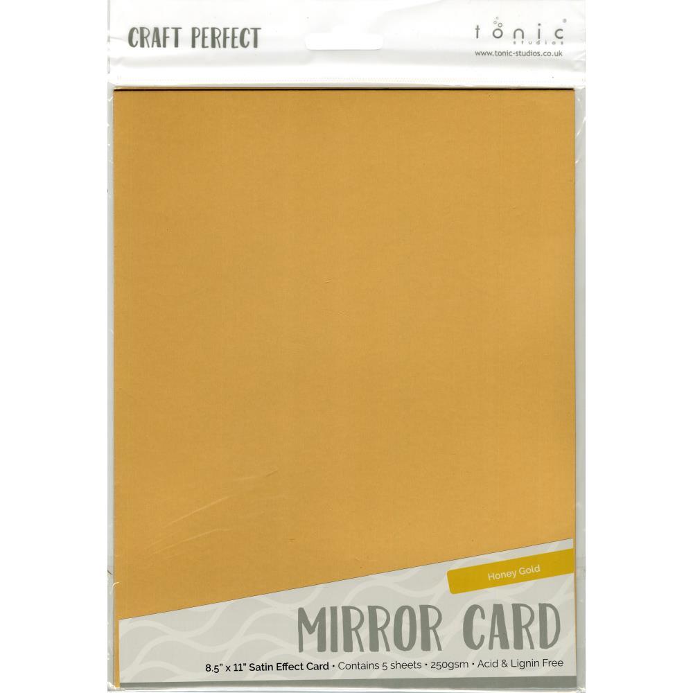 Mirror Card 5 Pack - Honey Gold