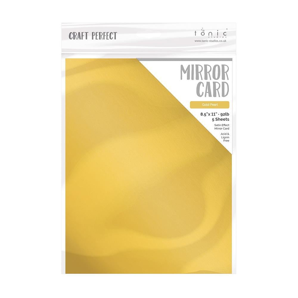 Mirror Card 5 Pack - Gold Pearl