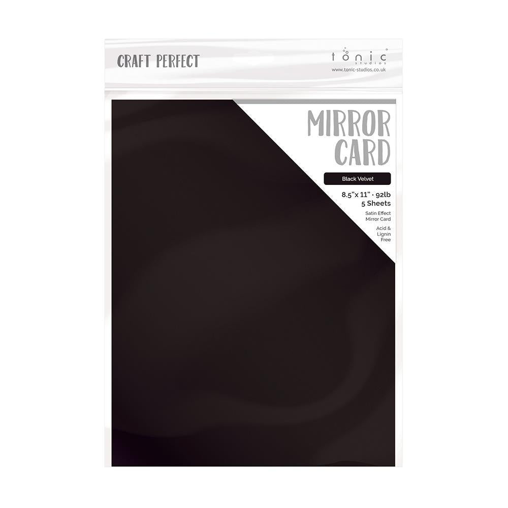 Mirror Card 5 Pack - Black Velvet