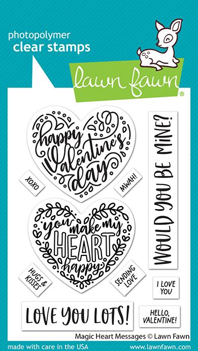Magic Heart Messages Stamp Set
