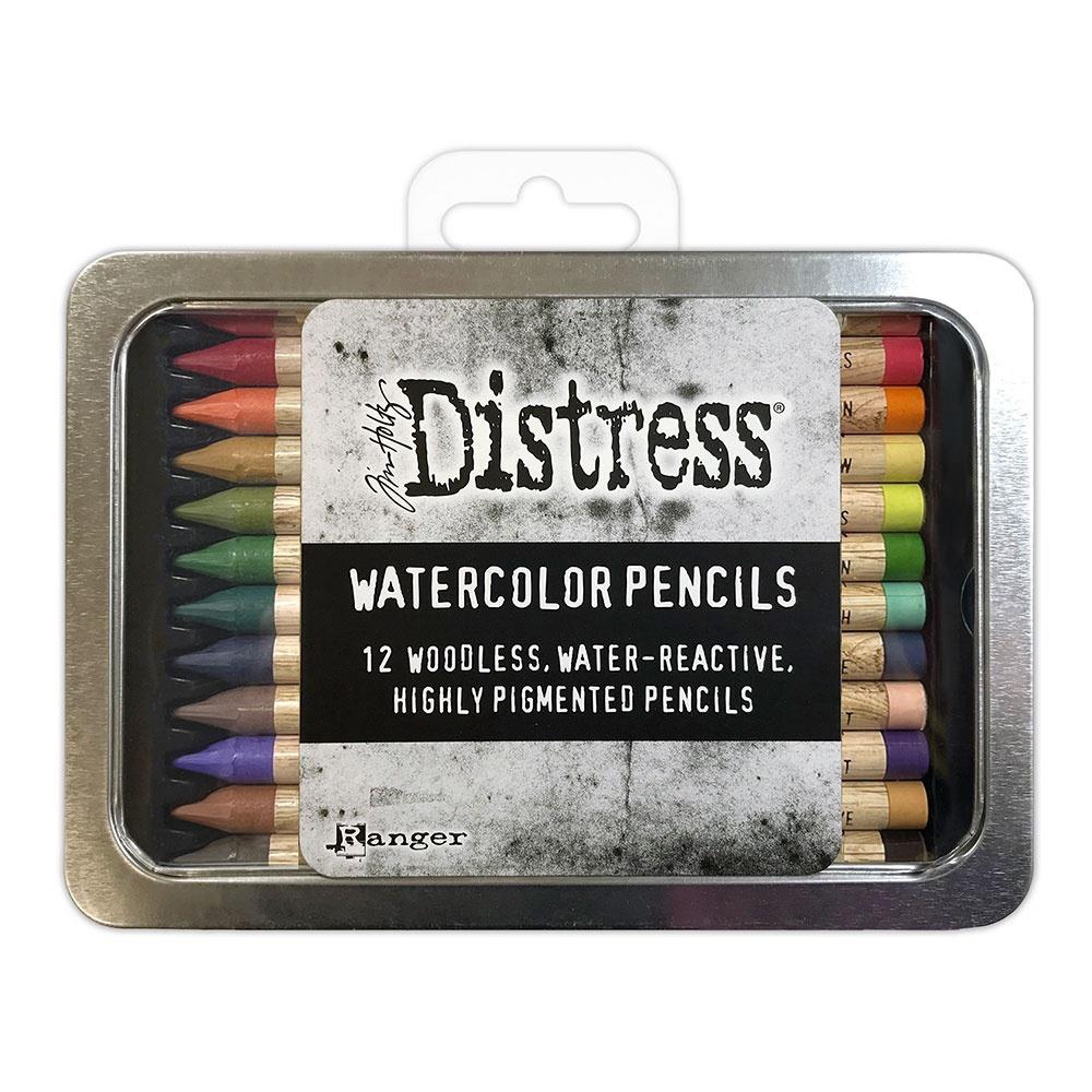 Tim Holtz Distress - Watercolour Pencils Set 4