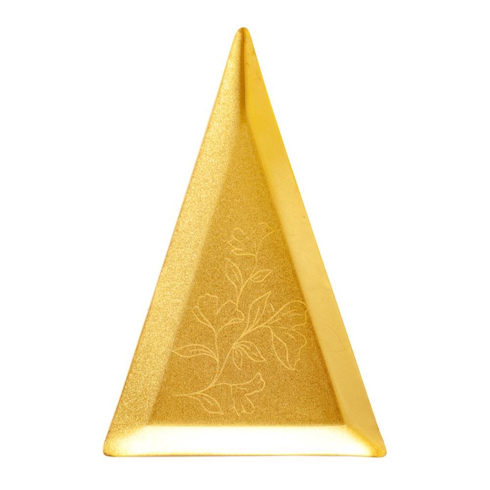 Triangle Brass Tray