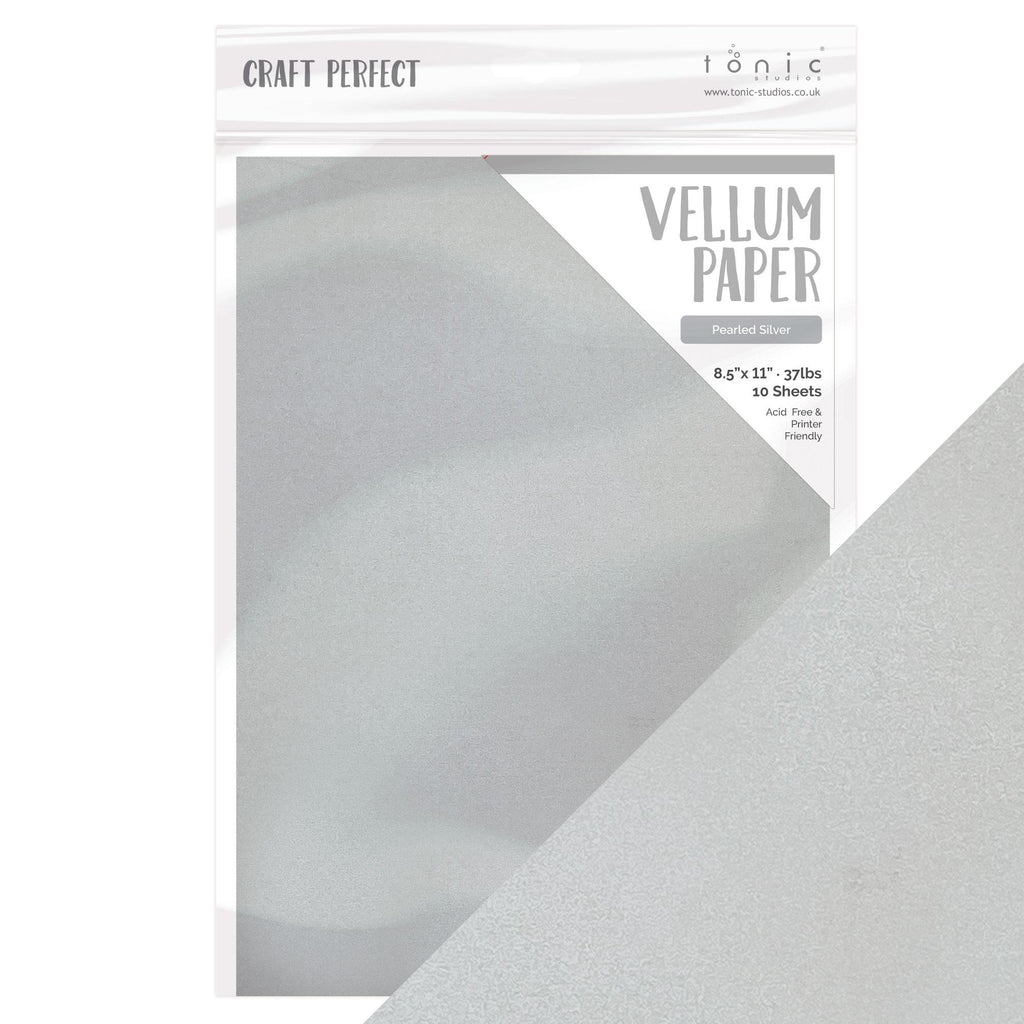Vellum - Pearlized Silver 10 Pack