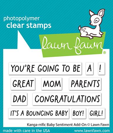 Kanga-rrific Baby Senitment Add-On Stamp Set