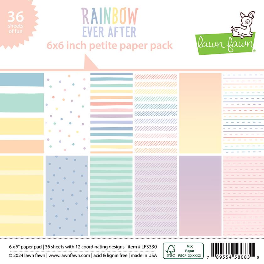 Rainbow Ever After 6x6 Paper Pack