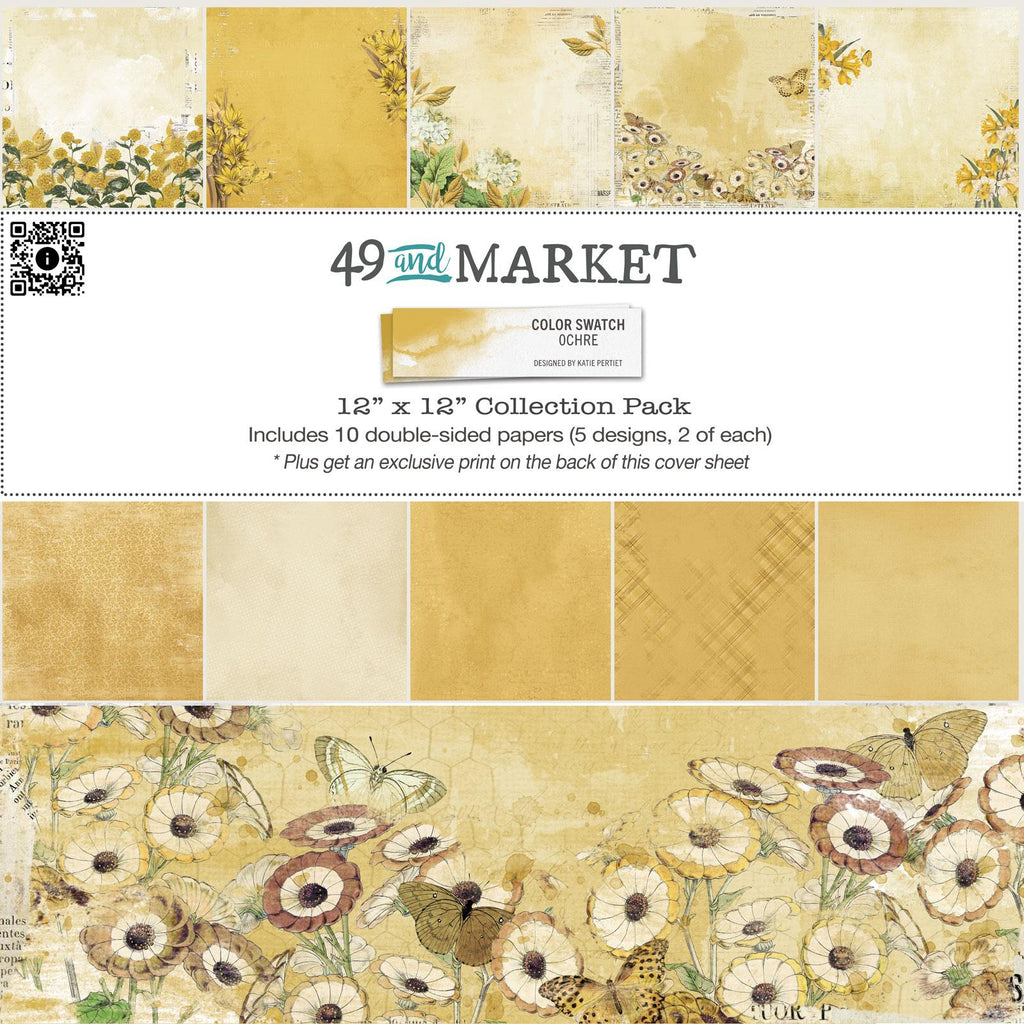 Color Swatch Ochre - 12x12 Collection Pack