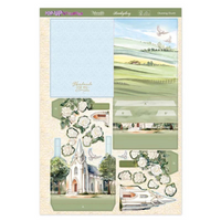 Pop Up Stepper Card - Charming Church