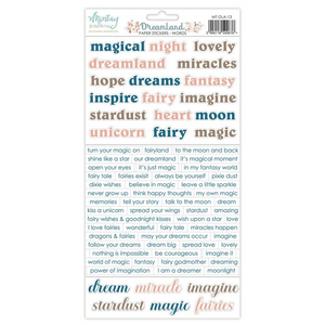 Dreamland - Word Stickers