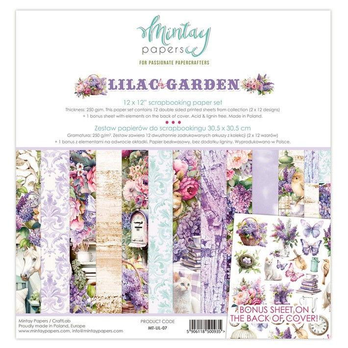 Lilac Garden - Paper Set