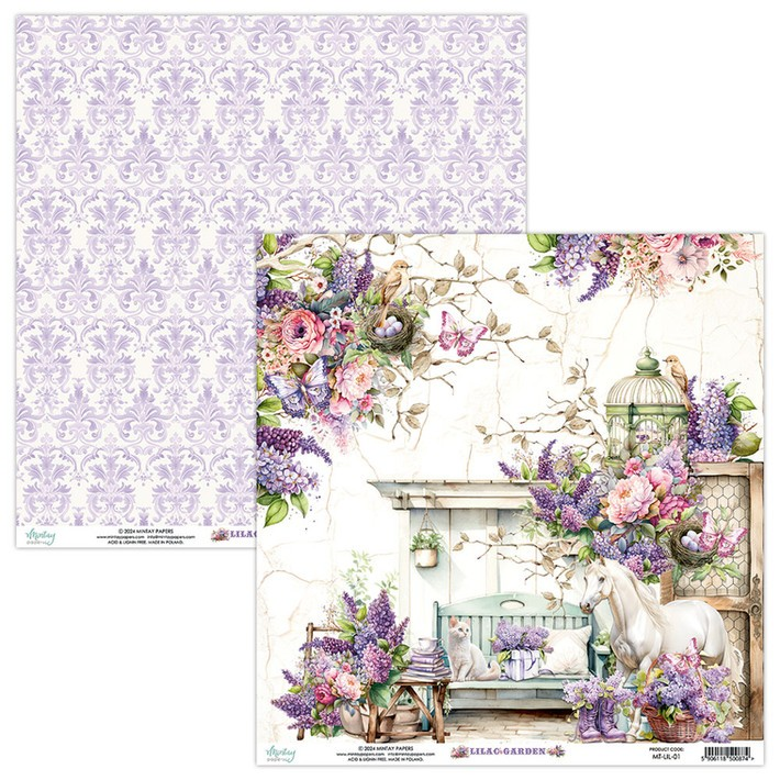 Lilac Garden - Paper 01