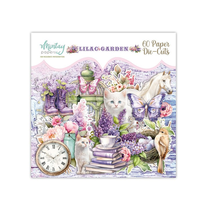 Lilac Garden - Paper Die Cuts