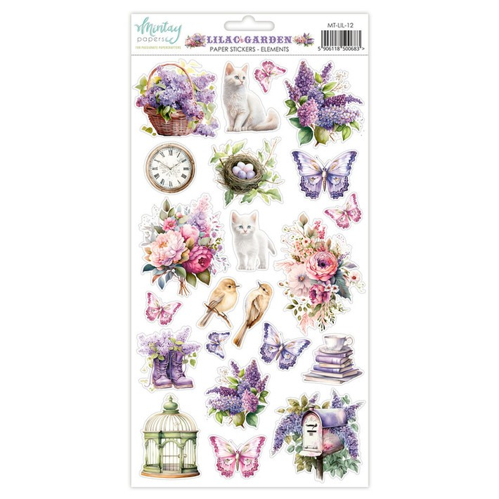 Lilac Garden - Element Stickers