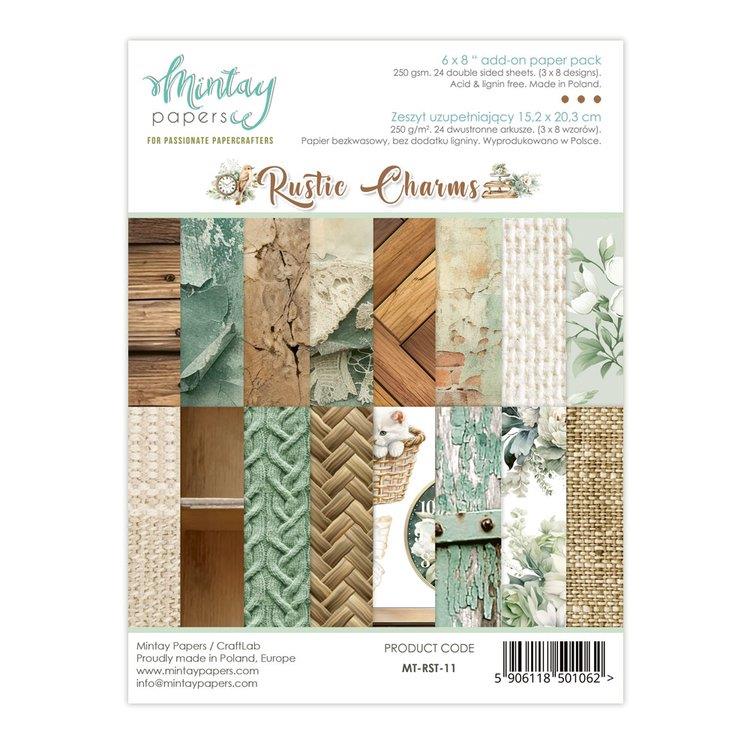 Rustic Charms - 6x8 Add-On Paper Pack