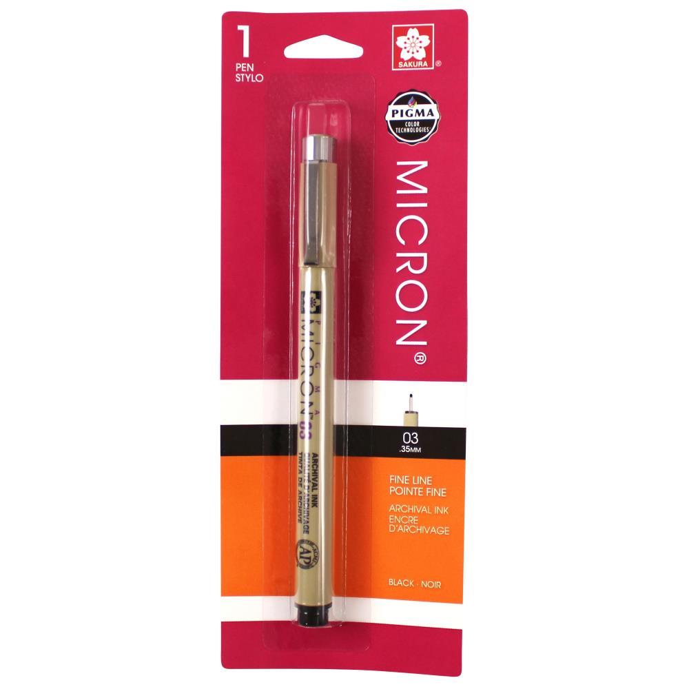 Micron 03 Black Pen