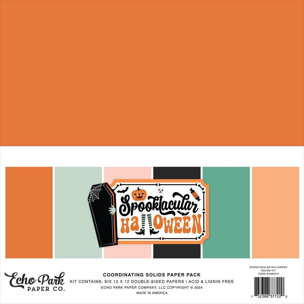 Spooktacular Halloween - Solids Paper Pack