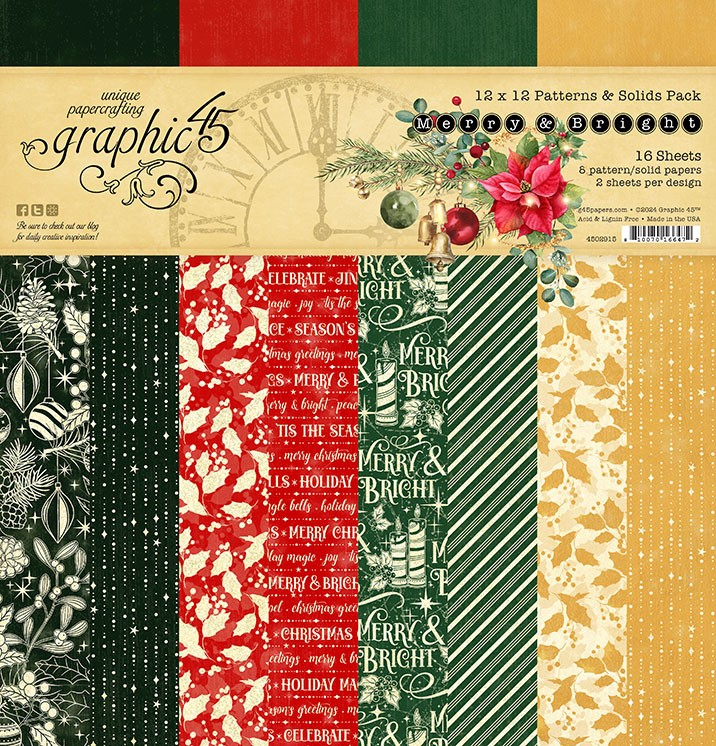 Merry & Bright - Patterns & Solids Pack