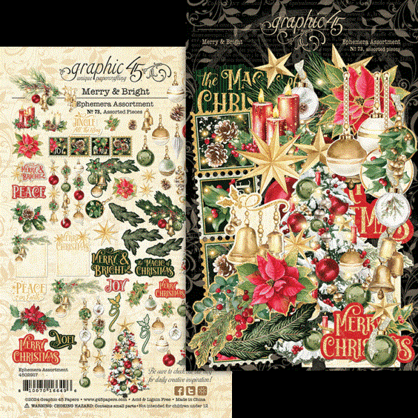 Merry & Bright - Ephemera Assortment