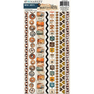 Rust & Revs - Washi Tape Sheets