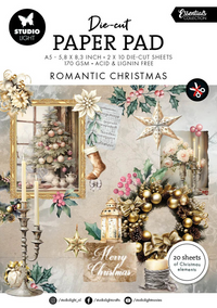 Romantic Christmas - Die Cut Paper Pad