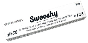 Rub-On Transfers - Swooshy