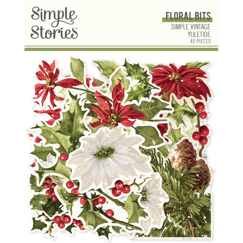 Simple Vintage Yuletide - Floral Bits