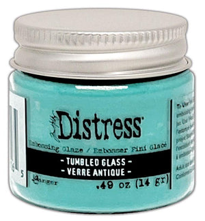 Distress Embossing Glaze - Tumbled Glass