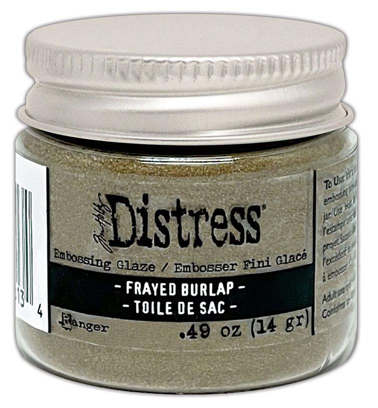 Distress Embossing Glaze - Frayed Burlap