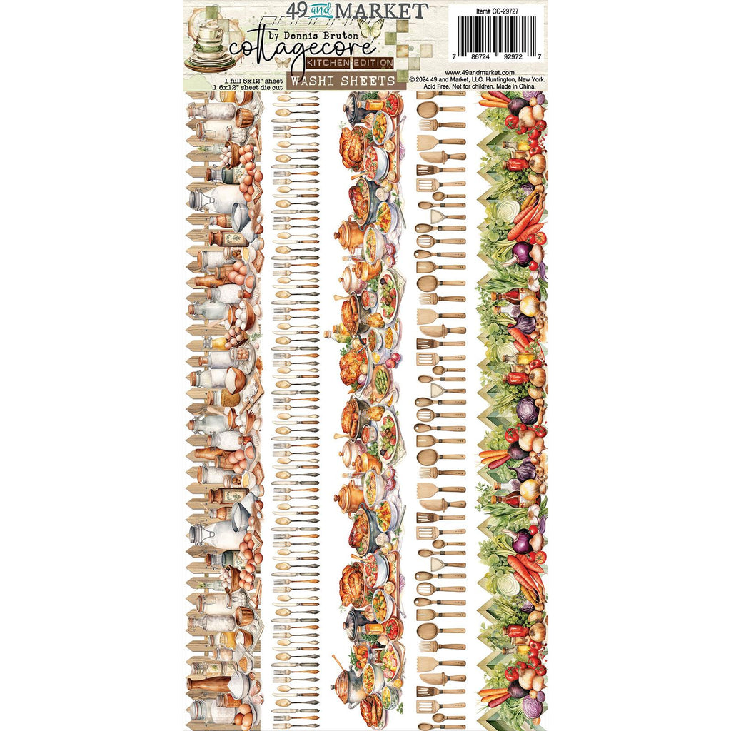 Cottagecore - Kitchen Edition Washi Sheets