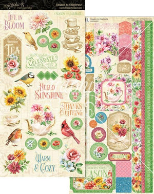 Season To Celebrate - Cardstock Sticker Set