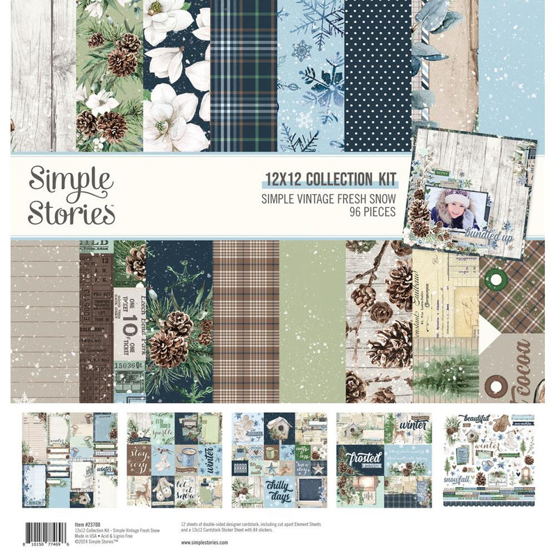 Simple Vintage Fresh Snow - Collection Kit