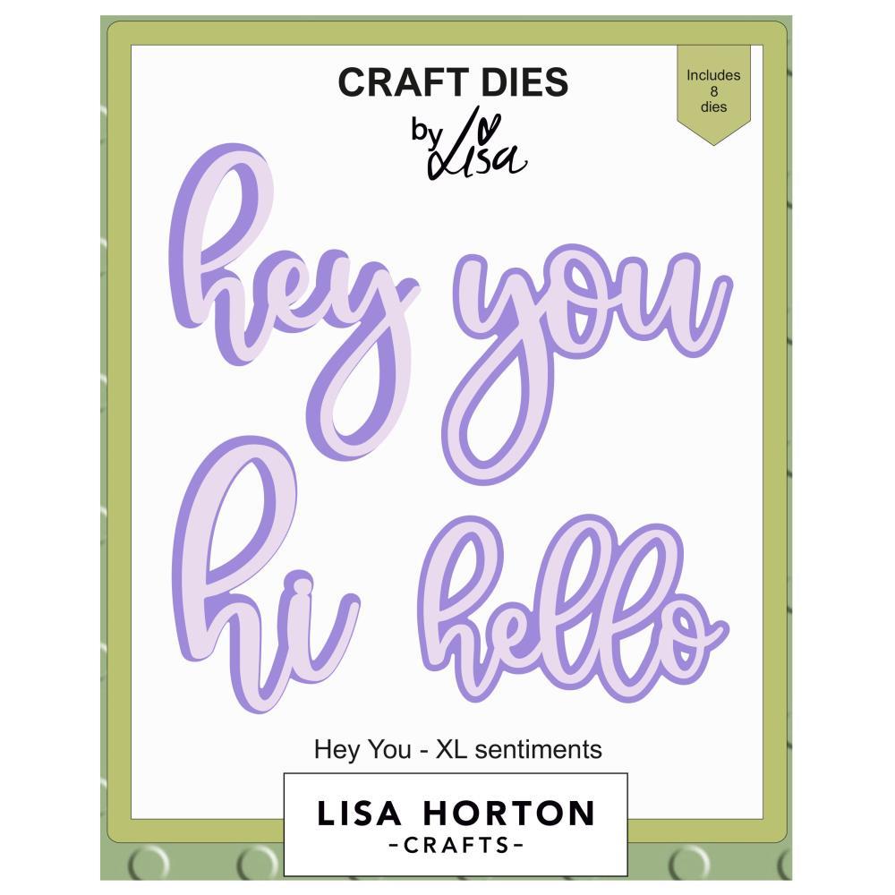 Hey You XL Sentiments Die Set