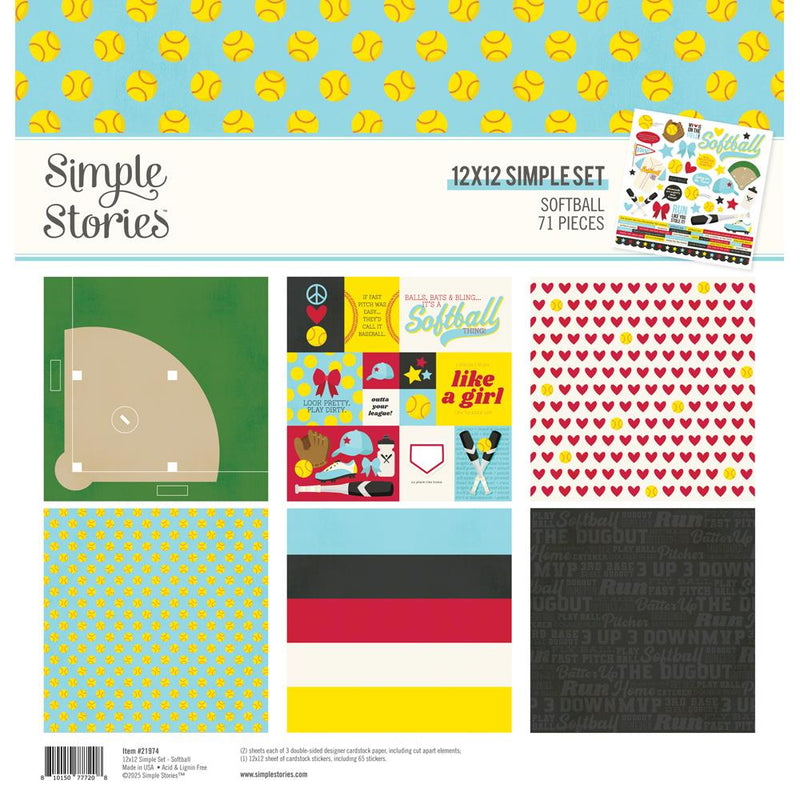 Simple Set - Softball Collection Kit