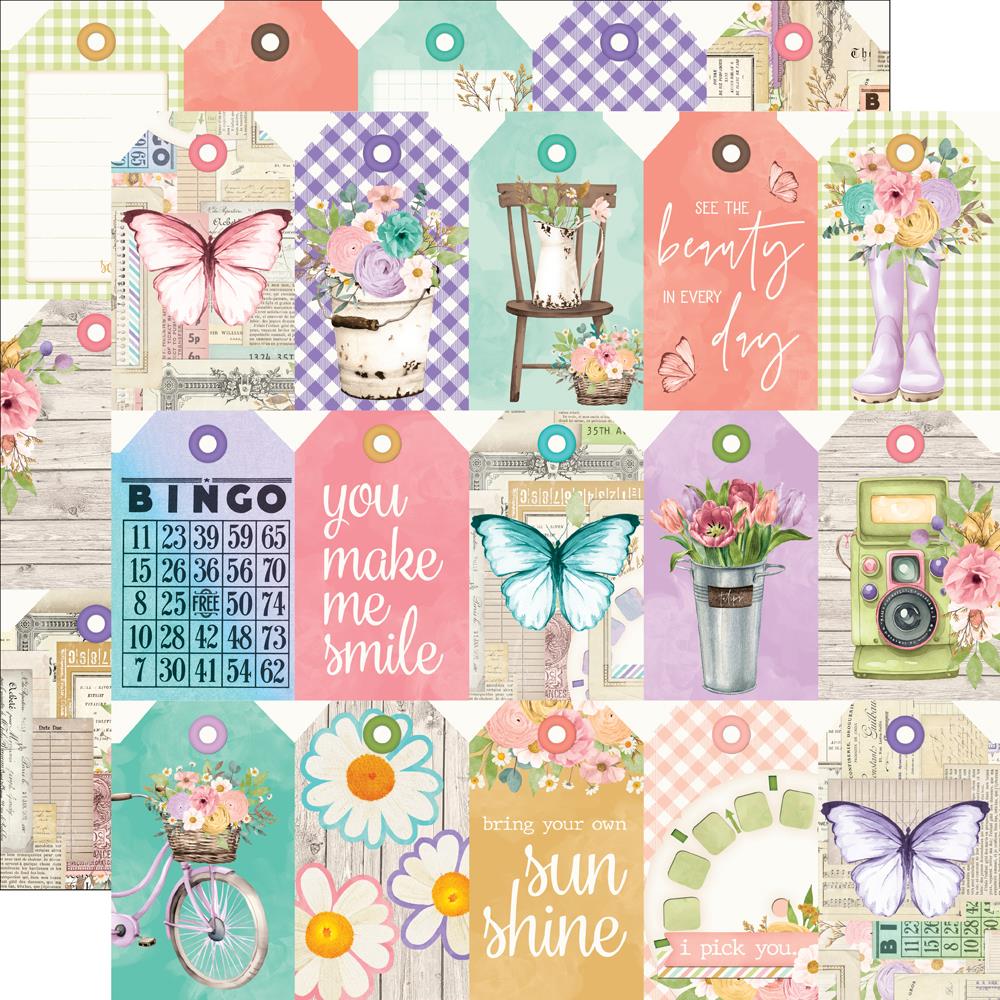 Simple Vintage Flower Shoppe - Tag Element