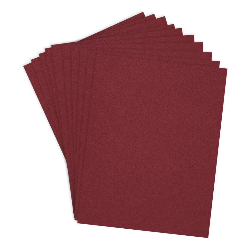 ColorWheel Cardstock 8 1/2x11 - Cranberry