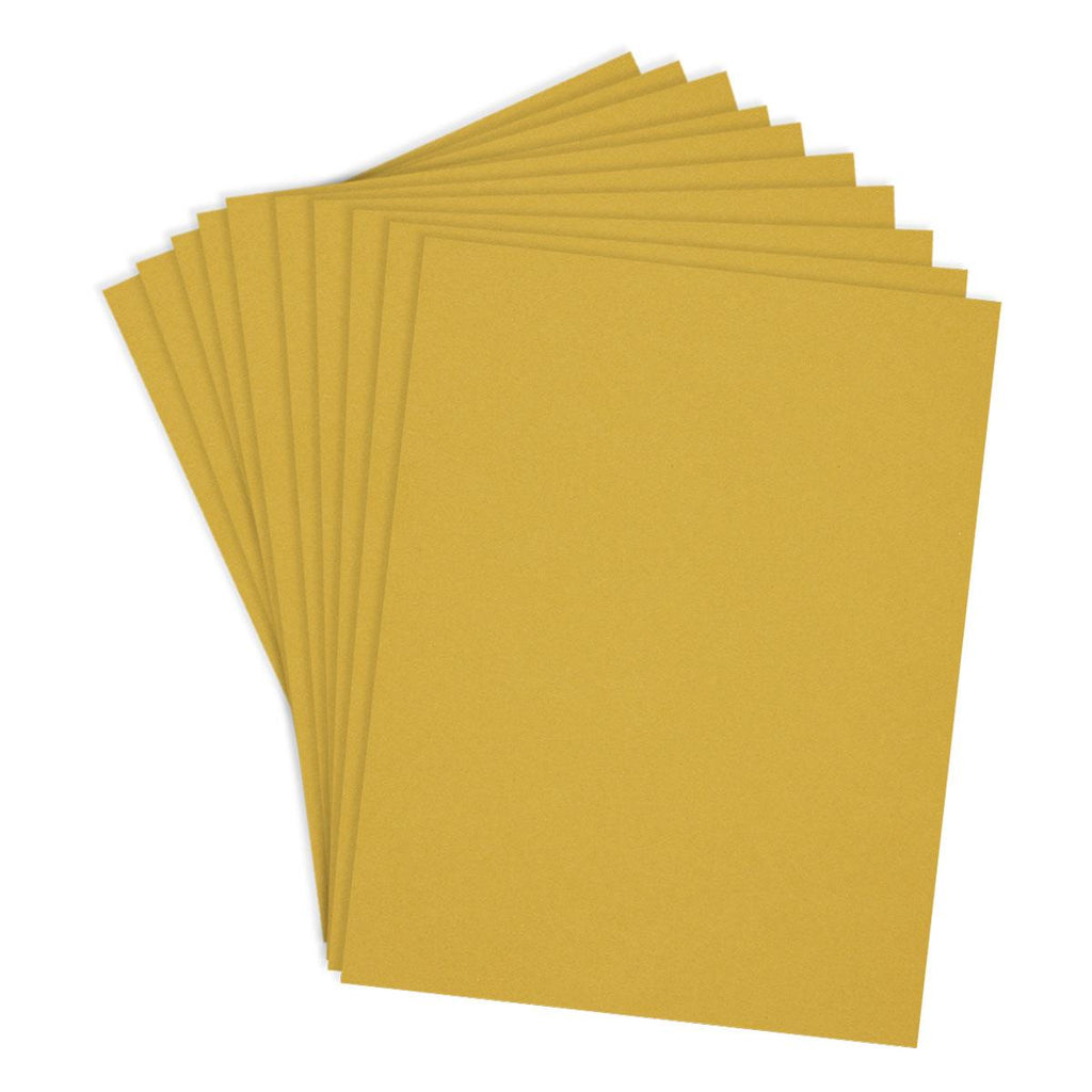ColorWheel Cardstock 8 1/2x11 - Saffron