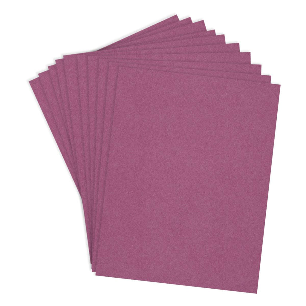 ColorWheel Cardstock 8 1/2x11 - Mulberry