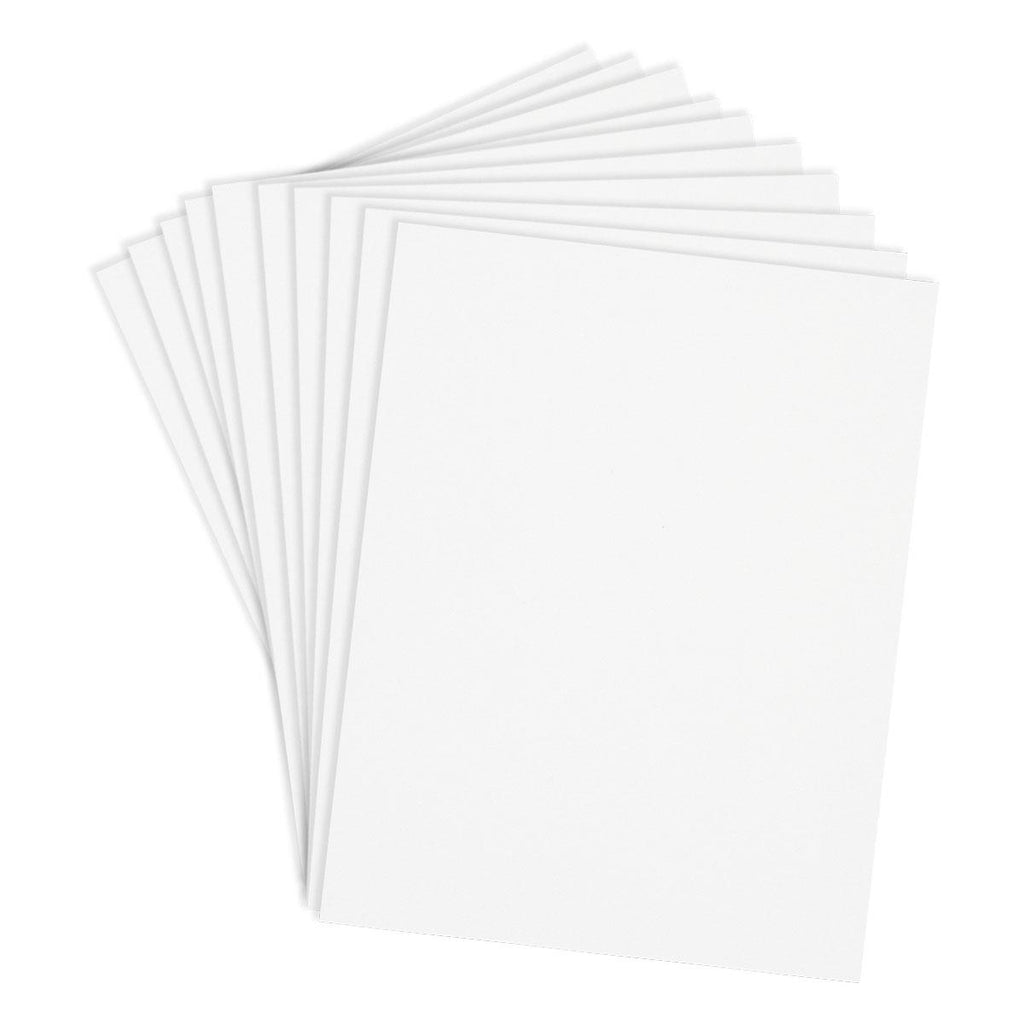 ColorWheel Cardstock 8 1/2x11 - Classic White