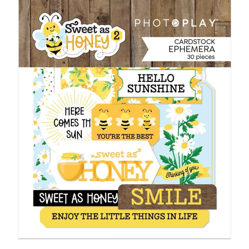 Sweet As Honey 2 - Cardstock Ephemera