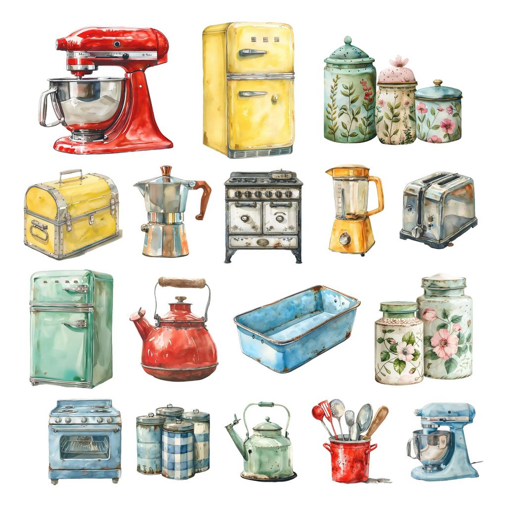 Mid Century Mom - Kitchen Ephemera