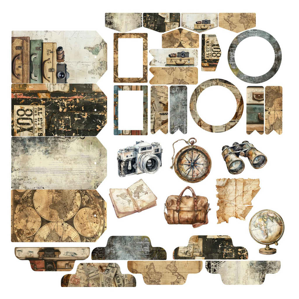 Oh The Places We'll Go - Essentials Ephemera