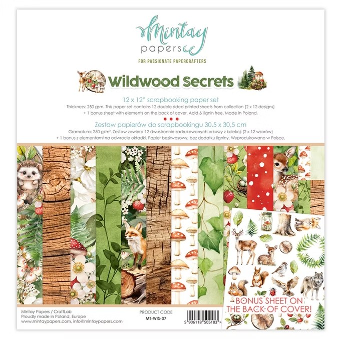 Wildwood Secrets - 12x12 Paper Set