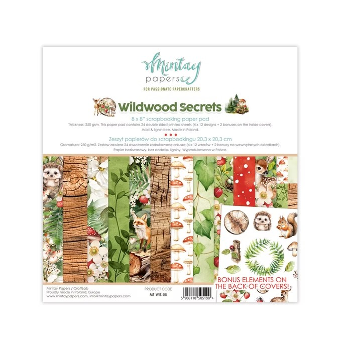 Wildwood Secrets - 8x8 Paper Pad