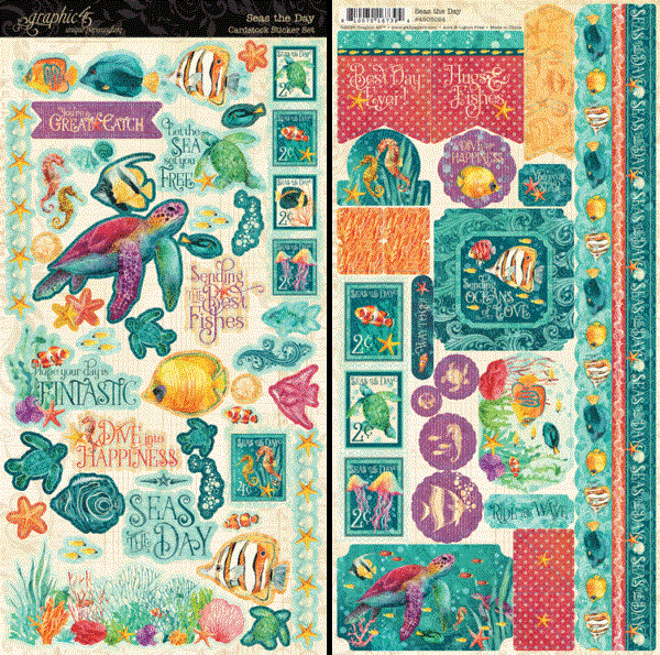 Seas The Day - Sticker Set